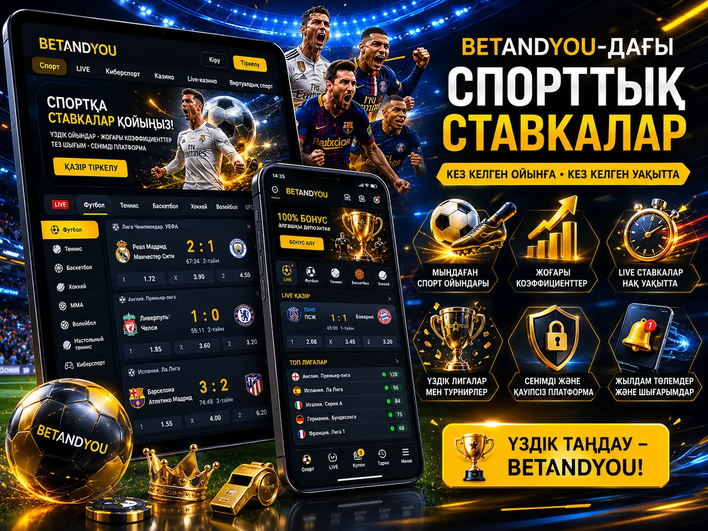 Betandyou Live-Ставкалары