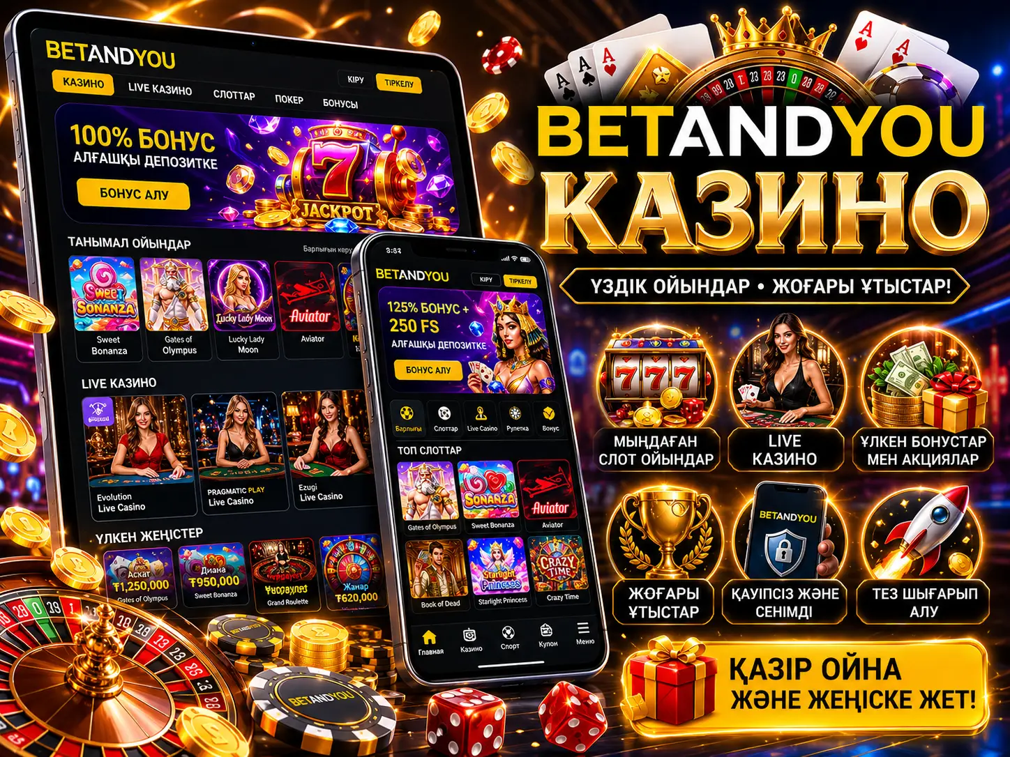 Kazakhstan Betandyou Казино Шолуы 2026